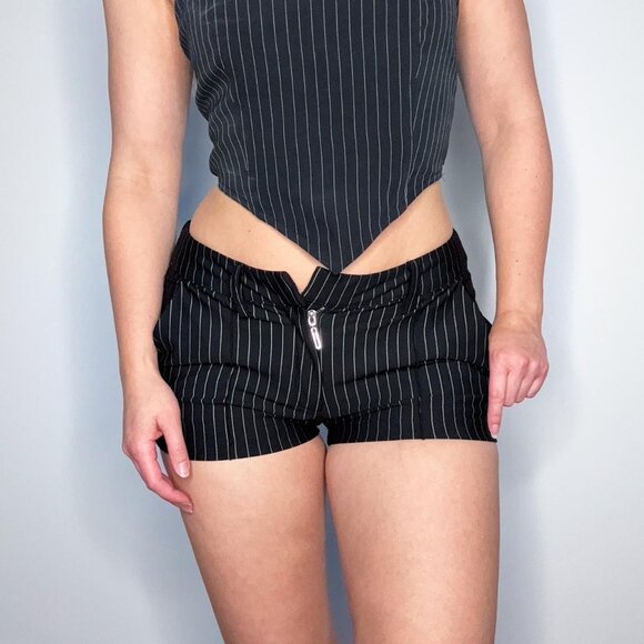 Pinstripe Mico Shorts - Picture 5 of 5